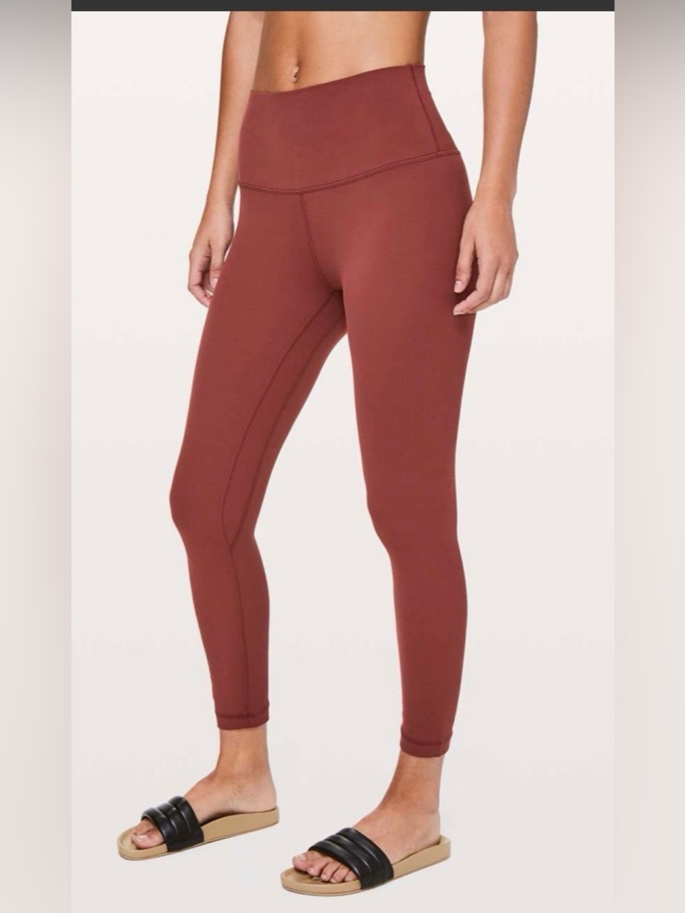 Lululemon Align Pant II *25" Savannah size 4 chestnut brown
